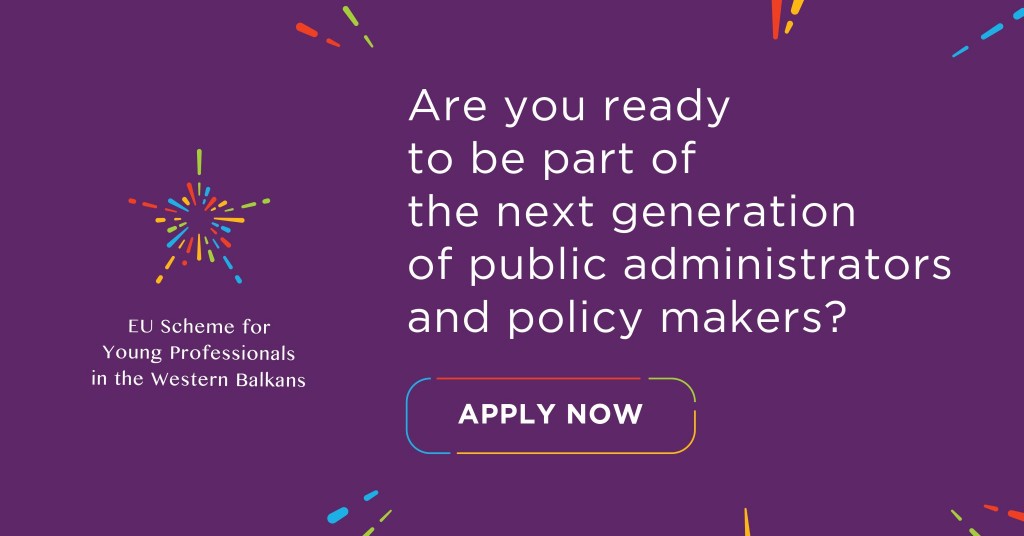 Call for Applications to the EU Scheme for Young Professionals in the Western Balkans 2017