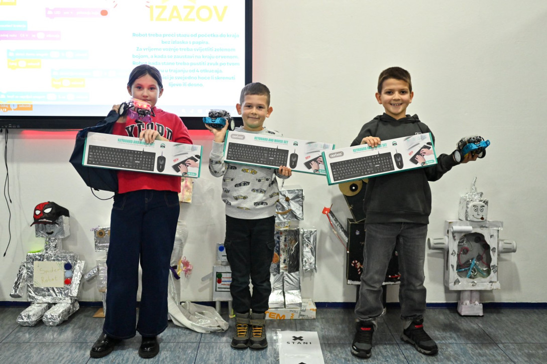 Učenici iz BiH učestvuju u Evropskoj sedmici robotike kako bi ojačali STEM vještine