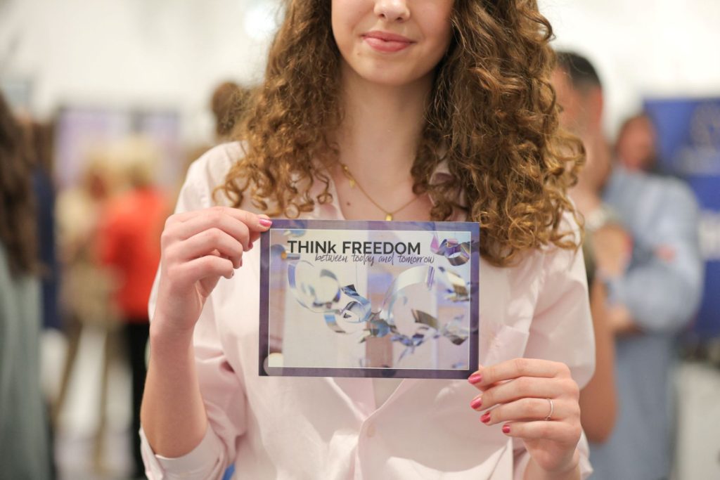 Multidisciplinary “Think Freedom” Exhibition by Edina Selesković Opens at Europe House